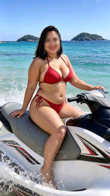 Imagem do post de Coroa 53 Anos Gata de Luxo Plus Size
