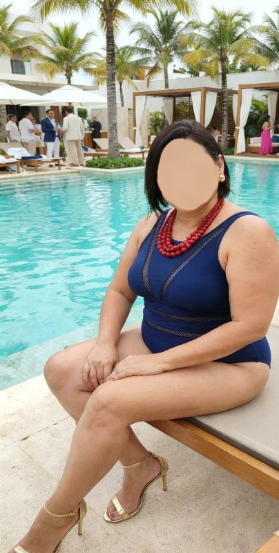 Imagem do post de Coroa 53 Anos Gata de Luxo Plus Size
