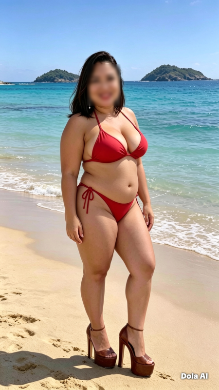 Imagem do post de Coroa 53 Anos Gata de Luxo Plus Size