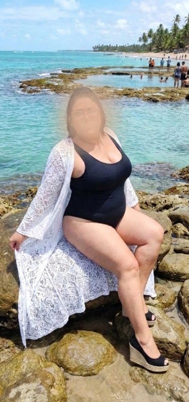Imagem do post de Coroa 53 Anos Gata de Luxo Plus Size
