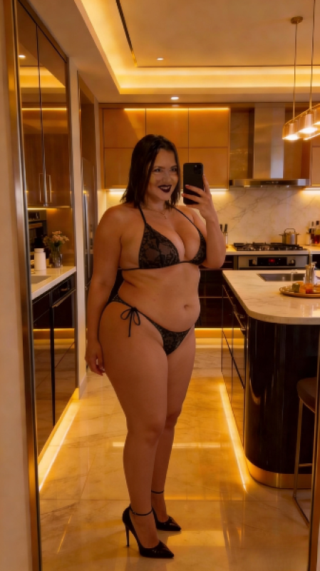 Imagem do post de Coroa 53 Anos Gata de Luxo Plus Size